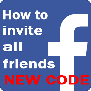 how to invite all friends new code